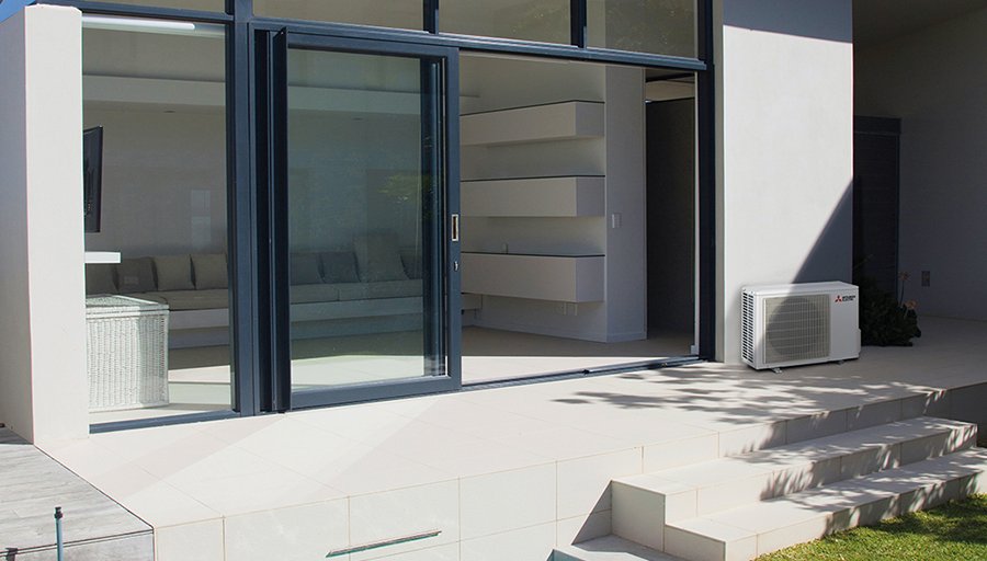Mitsubishi Electric — unidades exteriores discretas e eficientes