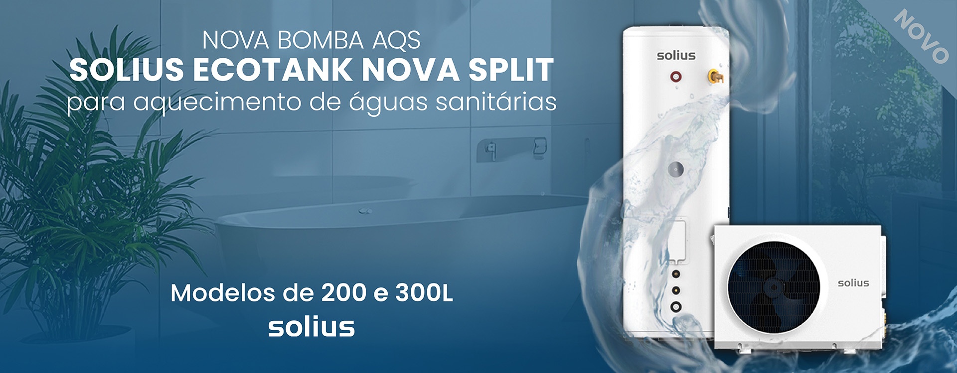Nova bomba AQS Solius Ecotank Nova Split