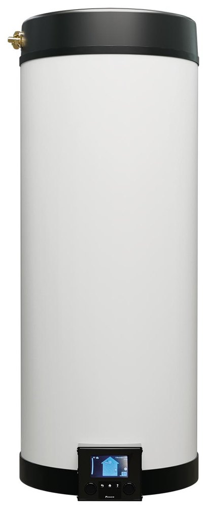 Deposito de agua quente sanitaria Daikin Multi+ com controlador integrado, fundo branco