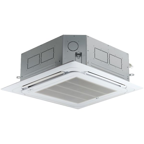 Unidade interior cassete de 4 vias LG para teto falso