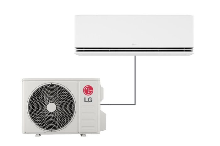 Unidade Interior LG DUALCOOL AI AIR DELUXE H09S1DA