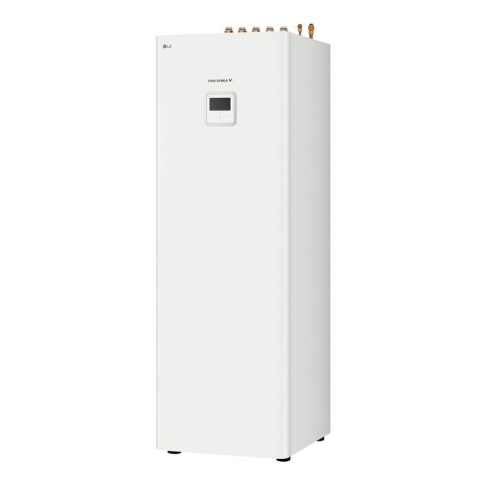 Unidade interior LG Therma V com deposito de agua quente integrado