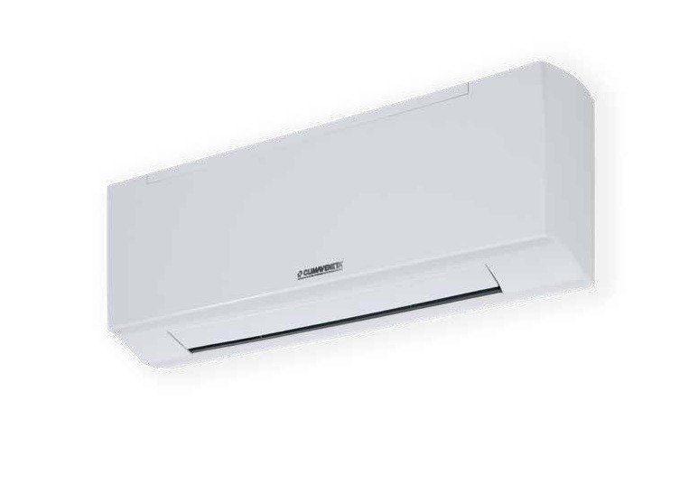 Ventiloconvetor hidronico mural Mitsubishi Electric Climaveneta i-MXW, fundo branco